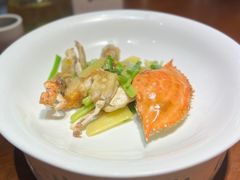 葱姜炒梭子蟹-宴小馆·小海鲜青岛菜(五四广场店)