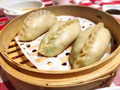 韭菜鸡蛋虾仁蒸饺-西贝(无锡万象城店)