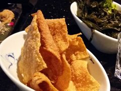 炸豆皮-捞王猪肚鸡火锅(财富中心店)