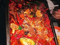 -探鱼·鲜青椒爽麻烤鱼(天河优托邦店)