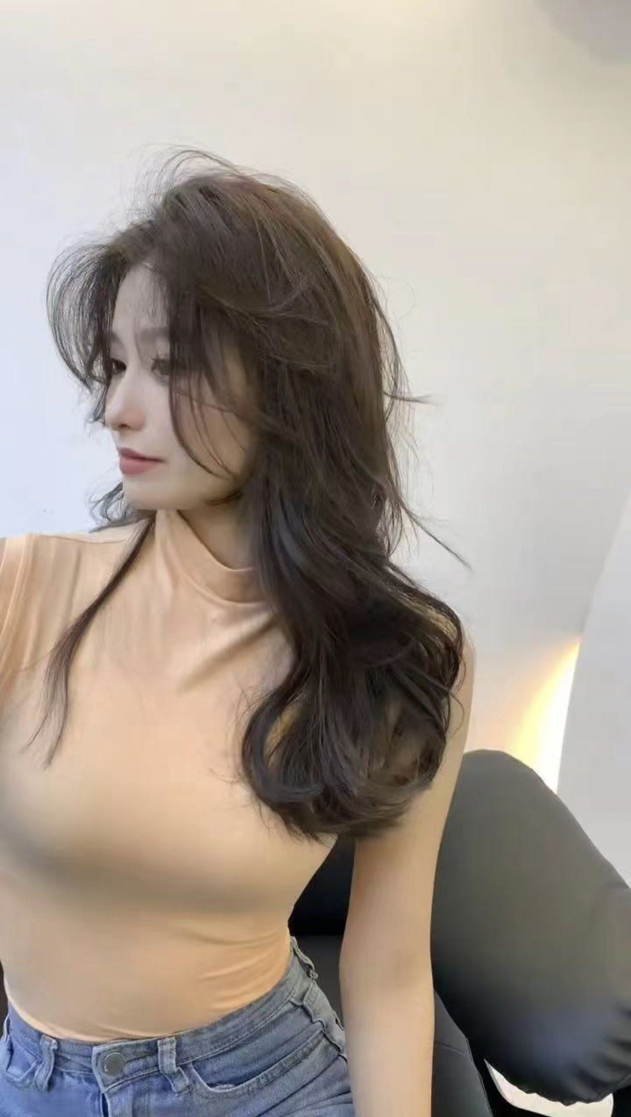 大卷发型