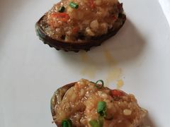 蒜蓉烤鲍鱼-覃记海鲜美食餐厅