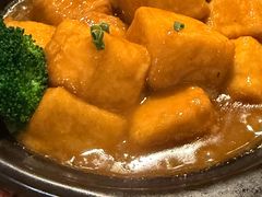 自制鲍汁豆腐煲-李记潮汕砂锅粥(营福路店)