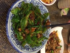 青椒炒肉片-淮上豆府(水厂路店)
