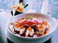 黑毛猪陈酿花雕膏蟹-广州柏悦酒店·悦景轩·粤菜餐厅