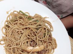 黑椒蘑菇牛柳意面-清真·艾美可餐厅(大悦汇店)