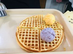 班戟薄饼夹雪糕单球-成裕雪糕店(士多店)