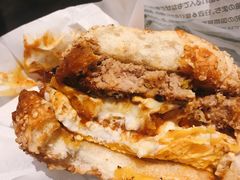 牛肉鸡蛋汉堡-幸运小丑汉堡(Bay Area本店)
