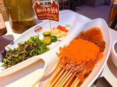 柳喜辣鱼籽生牛-柳喜辣·烧烤酒局(跃进总店)