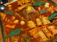 鱼饼火山炒年糕-包装马车·韩国料理·포장마차