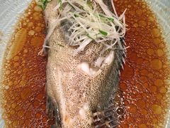 葱丝拔油蒸海清斑-环球港凯悦 · 享悦中餐厅