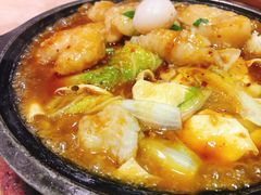 -囍筷乐喜辣屋小鸡小鱼石锅煲(万达店)