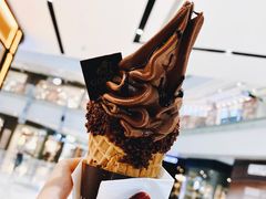 GODIVA黑巧克力冰淇淋-GODIVA(宁波来福士店)