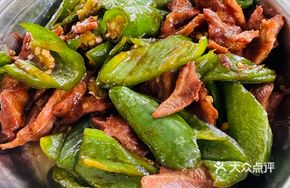 Stir-Fried Goose Tripe with Green Chili