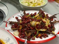 香辣鸭下巴-海岛八号龙虾烧烤田鸡(蓝天路总店)