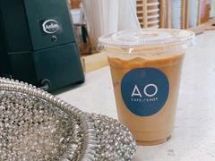 拿铁咖啡-AO cafe＆bistro