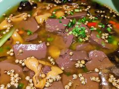 麻香鸭血肥肠-绿茶餐厅(蓝色港湾店)
