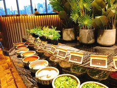 自助调料区-喜庭海鲜自助(来福士店)