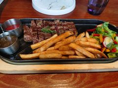 澳洲谷饲和牛M7肉眼牛排-澳骄 Aussie Kitchen·手工披萨·西餐(国大店)