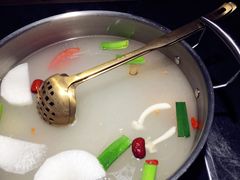 骨汤虫草花锅底-许府牛火锅(信义坊总店)