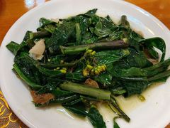 炒红脚芥蓝-正宗普宁豆干坊·洪记砂锅粥(红领巾路店)