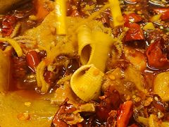 砂锅油泼毛血旺-罗妈砂锅(四川成都奎星楼店)