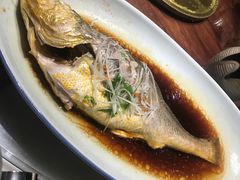 清蒸鲜大黄鱼-那家小馆•北京菜•烤鸭(中关村店)