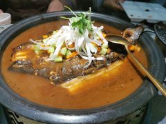 -探鱼·鲜青椒爽麻烤鱼(苏宁广场店)