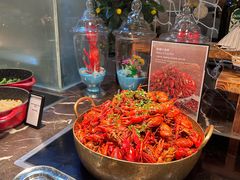 -广州万富希尔顿酒店·感趣自助餐厅·金秋蟹宴生蚝海鲜刺身