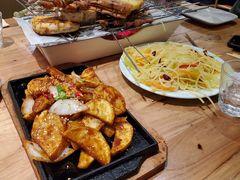 铁板土豆-老胖串店(浆水泉路店)