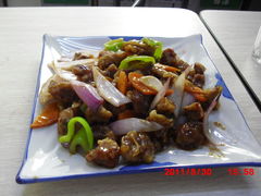 熘肉段-吃不够开口馅饼店(小西路店)