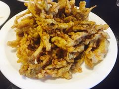 椒盐蘑菇-站前猪蹄&家常炒菜(长乐公园店)