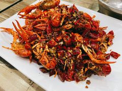 干煸龙虾-百味手拨龙虾馆(愚园路店)