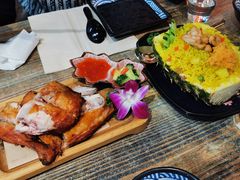 饭局招牌泰香烤鸡-Hi YOU你的饭局泰餐厅(雍和宫店)