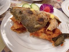香炸三文鱼头-露西亚咖啡西餐厅(哈尔滨俄侨纪念馆店)