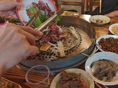 -陈叉子钢盆烤肉(中原万达店)
