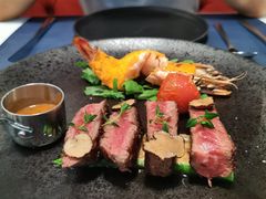 松露菲勒牛排配泰虾-Ponte 意大利餐厅