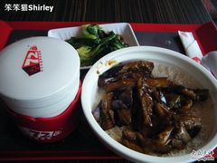 鱼香茄子套餐-72街红烧排骨饭(海珠丽影广场店)