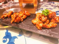 雪花糖醋里脊-绿茶餐厅(王府井永宁门店)