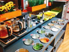 自助调料区-火炉旺烤肉啤酒屋(沈北创始店)