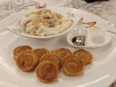大良炒牛奶拼鸡卷-香云轩·顺德菜(香云纱园林酒店店)