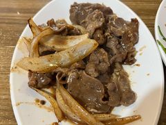 烤牛舌-炙热童年·老北京炙子烤肉(南锣鼓巷店)