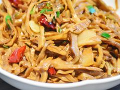 三层肉炒建瓯笋芽-四道菜·福建菜馆(新街口金鹰店)