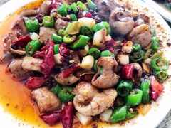 火爆肥肠-豆腐脑花