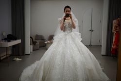 -桃子造型婚纱礼服(凤起广场店)