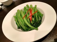 白灼靚菜芯-京香轩·中餐厅(上海中庚聚龙酒店)