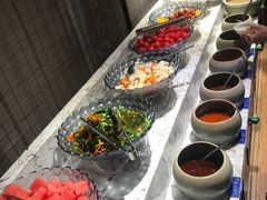 自助调料区-老灶堂文创火锅(文艺路店)