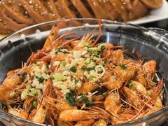 葱油青虾-溱湖八鲜菜馆