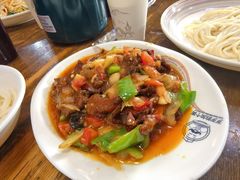 -歹歹的加个面过油肉拌面