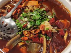 香椿拌黑豆腐-峨嵋酒家总店(车公庄店)